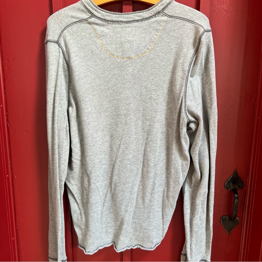 Abercrombie & Fitch Vintage 90’s Gray Henley Shirt - Picture 5 of 6